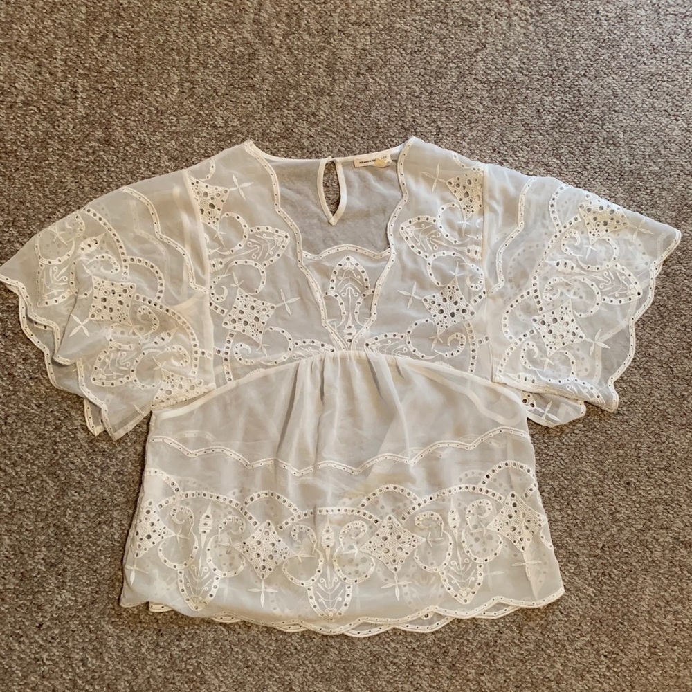 Anthropologie Lace Shirt